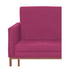 Poltrona Decorativa Bellinha Base De Ferro Bronze Suede - Doc