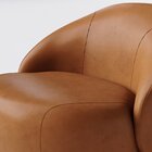 Poltrona Decorativa Buriti Estofados Zoe Marrom