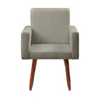 Poltrona Decorativa - Cadeira Escritório Nina Linho - Special