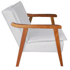 Poltrona Decorativa Cadeira Recepção Escritório Salão Clinica