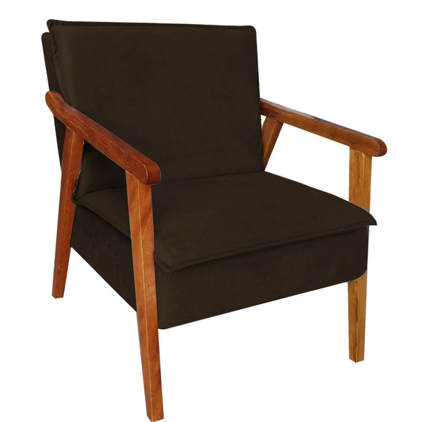 Poltrona Decorativa Cadeira Recepção Escritório Salão Clinica