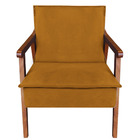 Poltrona Decorativa Cadeira Recepção Escritório Salão Clinica