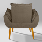 Poltrona Decorativa Capuccino