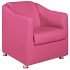 Poltrona Decorativa Catar Corano -  Amarena Móveis - Pink