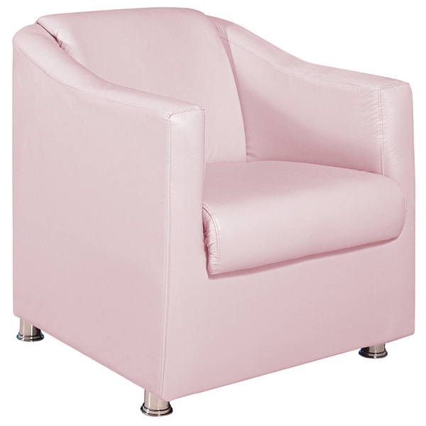 Poltrona Decorativa Catar Corano -  Doce Sonho Móveis - Rosa