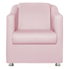 Poltrona Decorativa Catar Corano -  Doce Sonho Móveis - Rosa
