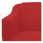 Poltrona Decorativa Catar Corano Vermelho - Amarena Móveis