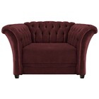 Poltrona Decorativa Chesterfield Sofia Corano Bordô - Amarena