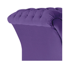 Poltrona Decorativa Chesterfield Sofia Corano Roxo - Amarena