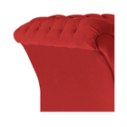 Poltrona Decorativa Chesterfield Sofia Corano Vermelho - Amar