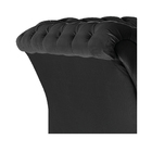 Poltrona Decorativa Chesterfield Sofia Suede Preto - Amarena