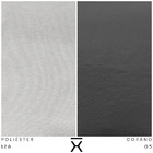 Poltrona Decorativa Chiara Base Orby Corano Preto/poliéster C