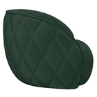 Poltrona Decorativa Clarke Veludo Verde G45 - Gran Belo