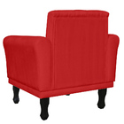 Poltrona Decorativa Classic Capitonê Suede Diversas Cores - D