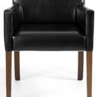 Poltrona Decorativa Com Base De Madeira Joy D02 B-159 - Lyam