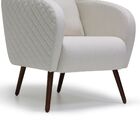 Poltrona Decorativa Com Pés Palito Dana D02 Rústico Dohler Tr