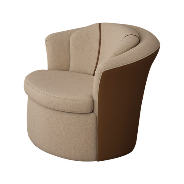 Poltrona Decorativa Com Sapata De Plástico Granada Linho E Co