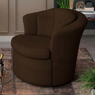 Poltrona Decorativa Com Sapata De Plástico Granada Veludo Mar