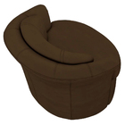 Poltrona Decorativa Com Sapata De Plástico Granada Veludo Mar