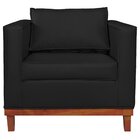 Poltrona Decorativa Corano Esper  Preto