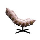 Poltrona Decorativa Costela Base Giratória Suede - Doce Sonho