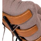 Poltrona Decorativa Costela Veludo Rosê - Montanaris Decor