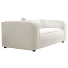 Poltrona Decorativa Escritório Orgânico Cecília Bouclé - Amar