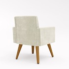 Poltrona Decorativa - Escritório - Recepção - Balaqui Decor B