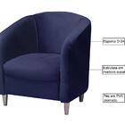 Poltrona Decorativa Estella Ft Milani Store