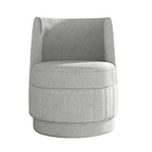 Poltrona Decorativa Estilo Único Éfeso Sala De Estar Base Gir