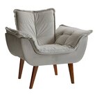 Poltrona Decorativa Estofada Eros Montana Estofados Veludo Ci