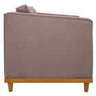 Poltrona Decorativa Europa Linho Amarena Móveis - Rosê