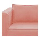 Poltrona Decorativa Europa Suede Amarena Móveis - Coral
