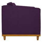 Poltrona Decorativa Europa Suede Amarena Móveis - Roxo