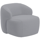 Poltrona Decorativa Fixa Orgânica Para Sala Living Barolo L06