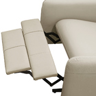 Poltrona Decorativa Fixa Retrátil Reclinável Lutor L06 Couro