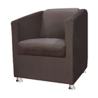 Poltrona Decorativa Gabi Para Recepção Sala E Quarto Suede Ma