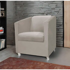 Poltrona Decorativa Gabi Para Recepção, Sala E Quarto Veludo