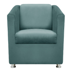 Poltrona Decorativa Gabi Para Recepção Sala E Quarto Veludo -