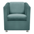 Poltrona Decorativa Gabi Para Recepção Sala E Quarto Veludo T