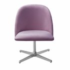 Poltrona Decorativa Gaia Giratória Metal Para Sala, Quarto, R