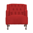 Poltrona Decorativa Genesis Para Sala Suede Cores - Ds Estofa