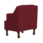 Poltrona Decorativa Genesis Para Sala Suede Cores - Ds Estofa