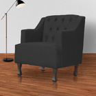 Poltrona Decorativa Genesis Para Sala Suede Cores - Ds Estofa