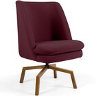 Poltrona Decorativa Giratória Base Ka Castanho Pérsia D02 Vel