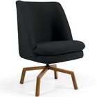 Poltrona Decorativa Giratória Base Ka Castanho Pérsia D02 Vel