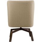 Poltrona Decorativa Giratória Sala De Estar Megara Algodão Po