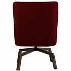 Poltrona Decorativa Giratória Sala De Estar Megara Veludo Mar