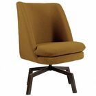 Poltrona Decorativa Giratória Sala De Estar Megara Veludo Mos