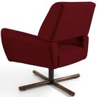 Poltrona Decorativa Giratória Sala De Estar Roma Veludo Marsa